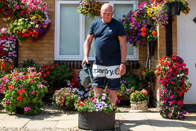 The grandfather-of-nine, from Whitchurch, Bristol, said making sure plants get enough water in hot climes can become a “full-time job” and costly.