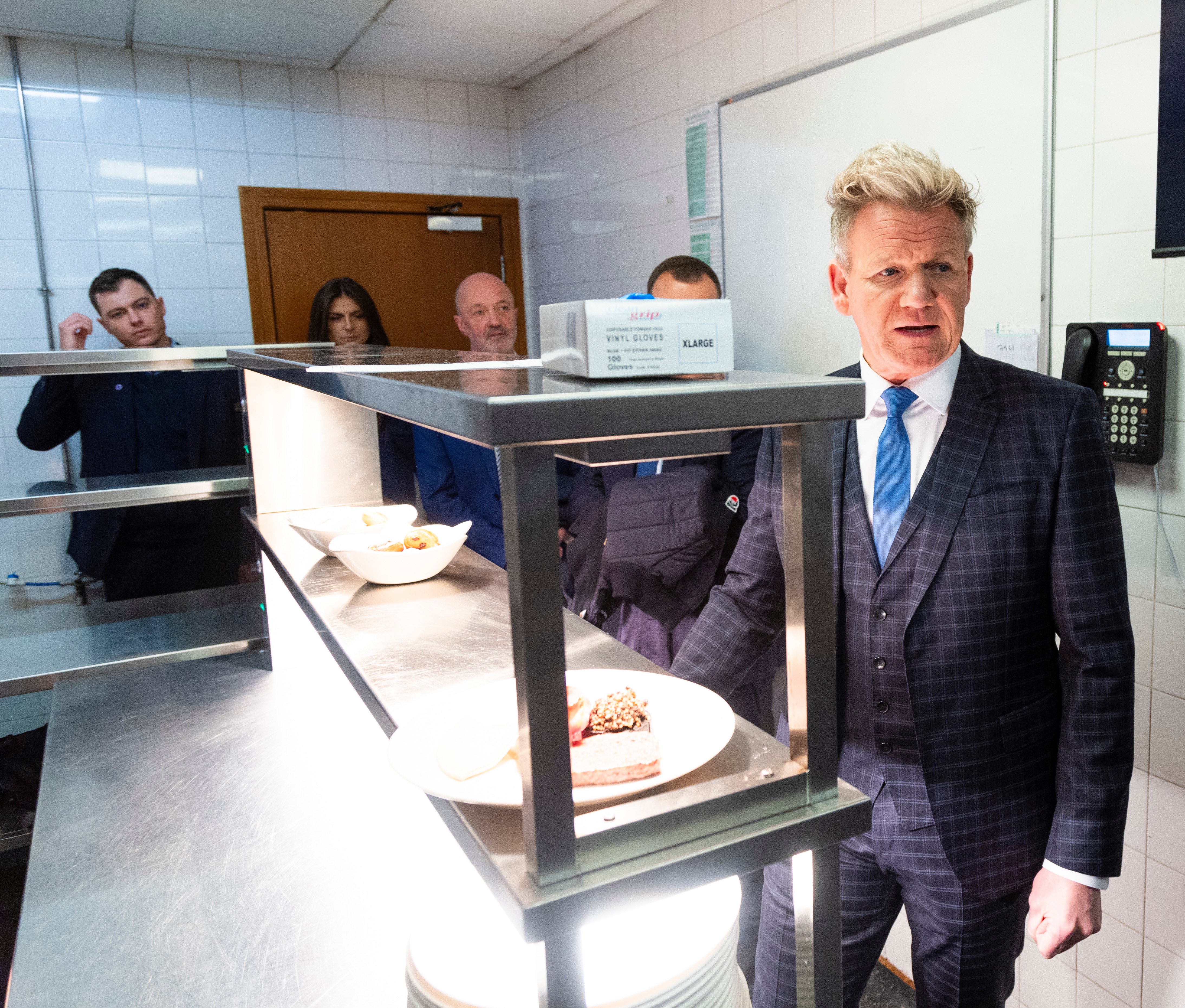 I had dinner at Gordon Ramsay's restaurant in Rangers' Ibrox stadium on ...
