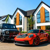 The huge competition bundle includes a luxury Lancashire home, two performance cars and £100,000 cash