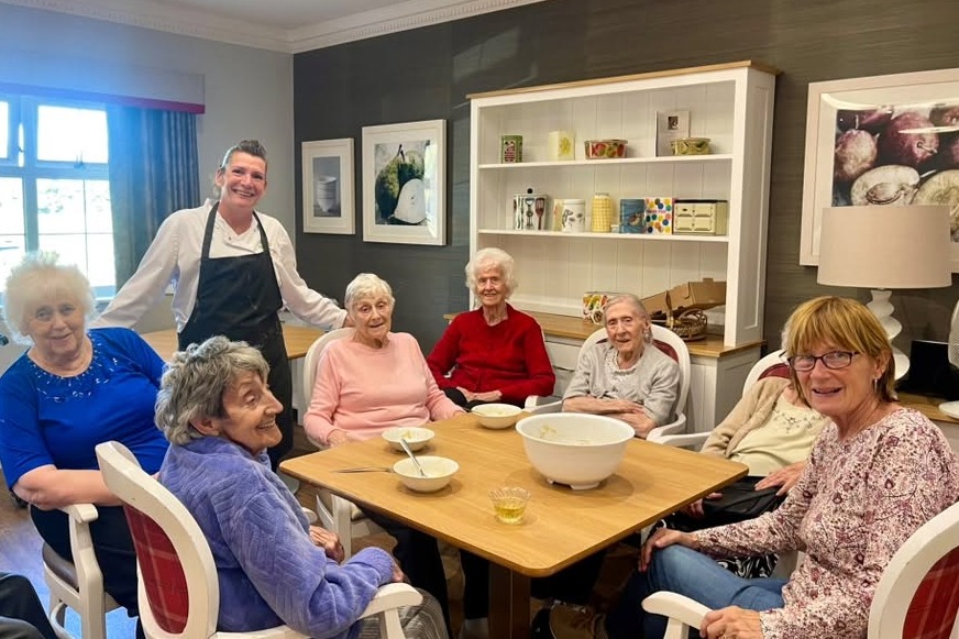 Bulwell care home residents celebrate National Baking Week 