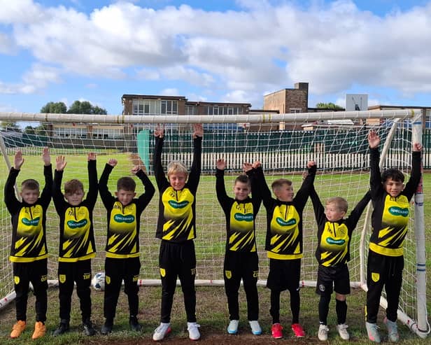 Hucknall Town Warriors FC Under 9s Red Saturday team