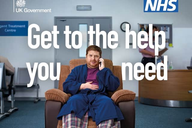 NHS 111 can direct you to the right care for you
