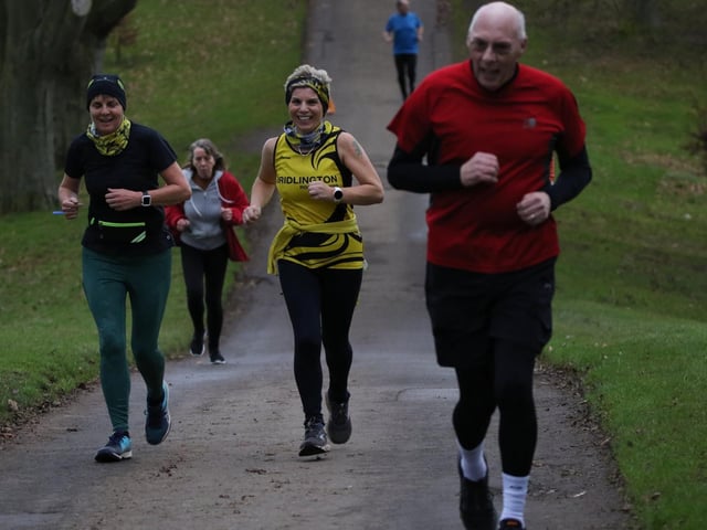 Bridlington Road Runner Dominique Webster in action at Sewerby Parkrun
Photos by TCF Photography