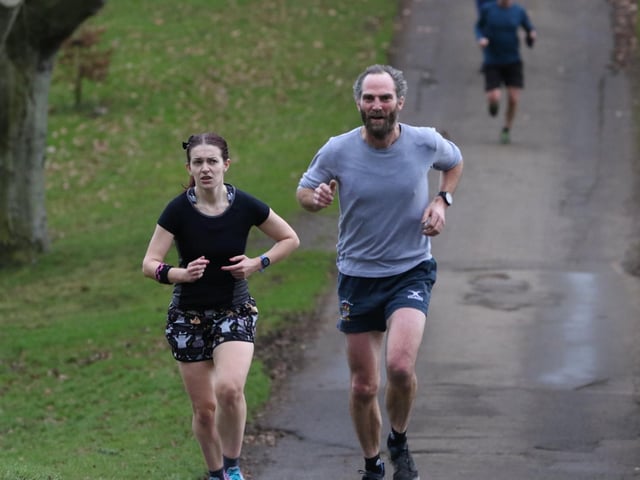 Bridlington Road Runner Mollie Holehouse, left