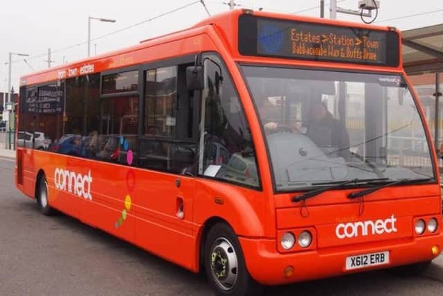 A Trentbarton bus had its window smashed with a brick on Broomhill Road