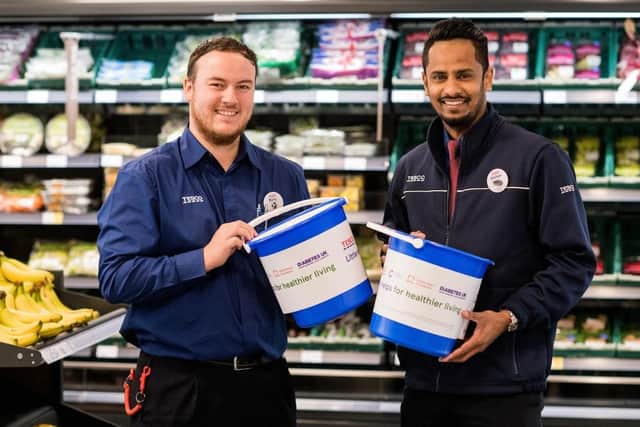 Tesco customers have been raising money for charity