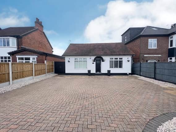 Welcome to Hucknall's answer to Dr Who's Tardis! It's a deceptively spacious five-bedroom bungalow on Papplewick Lane, Hucknall that is on the market for £450,000 with Mansfield estate agents Just Move.