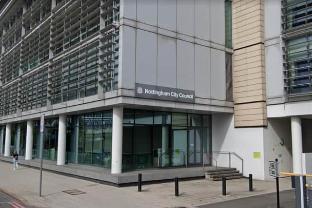 Government commissioners could take over part of the running of Nottingham City Council. Photo: Google
