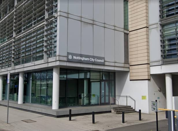 Government commissioners could take over part of the running of Nottingham City Council. Photo: Google