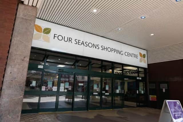 All three men tried to steal goods from The Four Seasons Shopping Centre in Mansfield