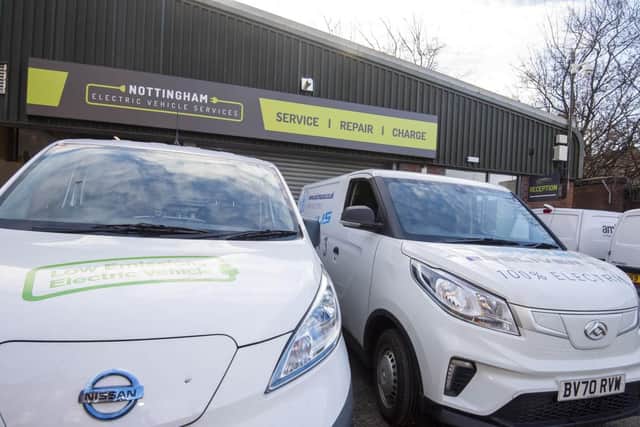 Nottingham firms can take part in an electric van trial next month