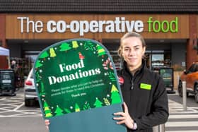 The Co-op is calling on shoppers to support its Christmas food bank appeal this year
