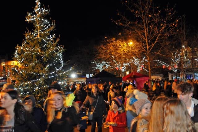 The Hucknall Christmas lights switch-on event is back this year
