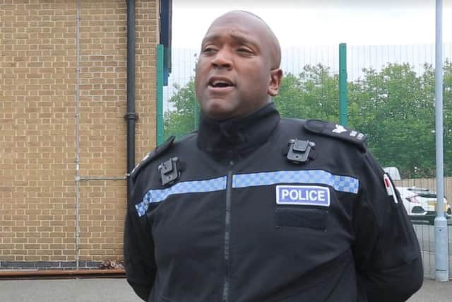 Bulwell police sergeant Jerone Taylor has shared his story of being a black police officer for Black History Month