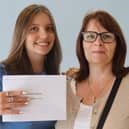 Grace McEvoy was all smiles as she achieved four grade 9s, one grade 7 and two Level 2 distinction * grades. Photo: Bulwell Academy