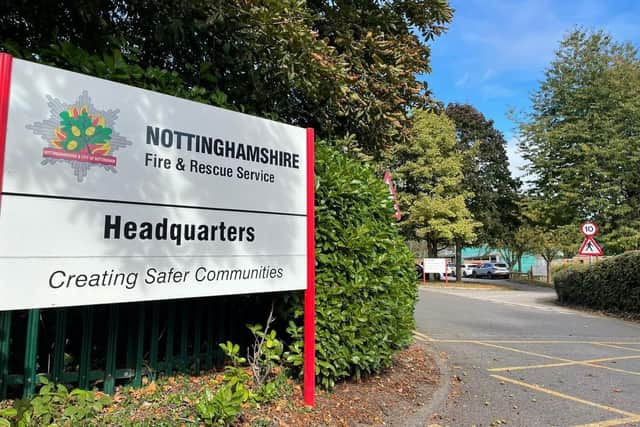 Nottinghamshire Fire & Rescue Service HQ.