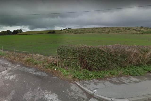 The proposals would see houses built on Misk Hill on land off Common Lane. Photo: Google