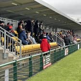 The crowds came in to finally see a game at Hucknall Town's new RM Stadium.