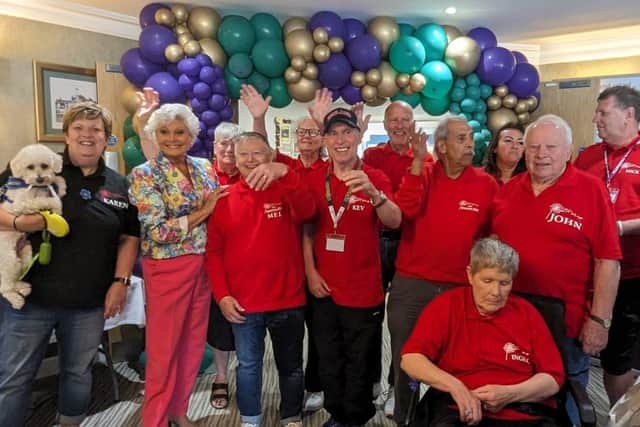 Members of Our Dementia Choir performed at the official opening of Harrier House Care Home in Hucknall. (Photo by: Adept Care Homes)