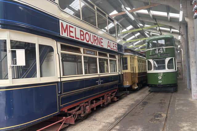 The Great Exhibition Hall has 28 vehicles charting the history of trams from the 1860s to 1960s.