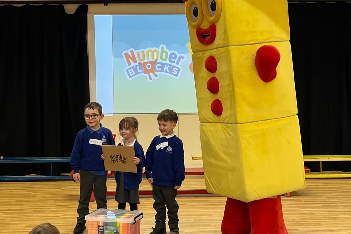 Number Blocks Competition Hucknall firm brings Numberblocks magic to primary school competition ...
