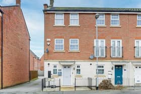 This four-bedroom end-terrace house on Linnet Way, Hucknall, which has been impeccably renovated, is on the market for £290,000 with estate agents HoldenCopley.