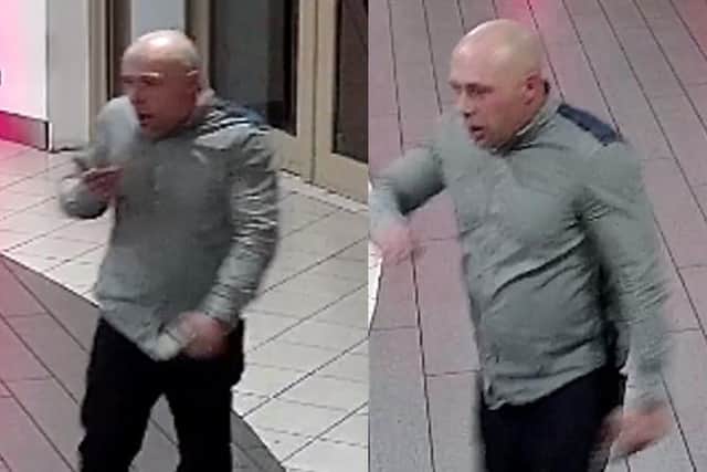 Police want to speak to this man in connection with an assault in Nottingham city centre