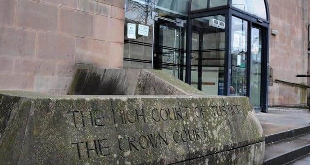 Lewis Saxby appeared before Nottingham Crown Court and admitted a raft of sexual and blackmailing offences against women