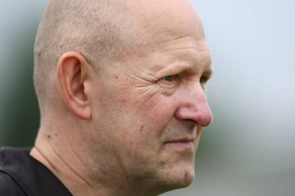 Hucknall Town manager Andy Graves - weekend of reckoning ahead.