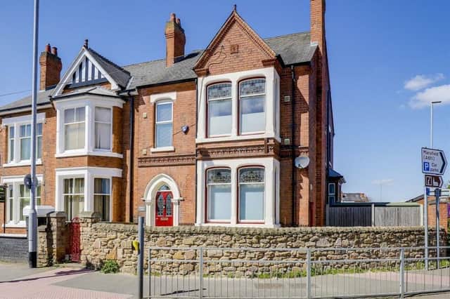 Take a look inside this grand old Hucknall house on Station Road, in between High Street and the tram and train station. Offers in excess of £450,000 are invited by estate agents HoldenCopley.