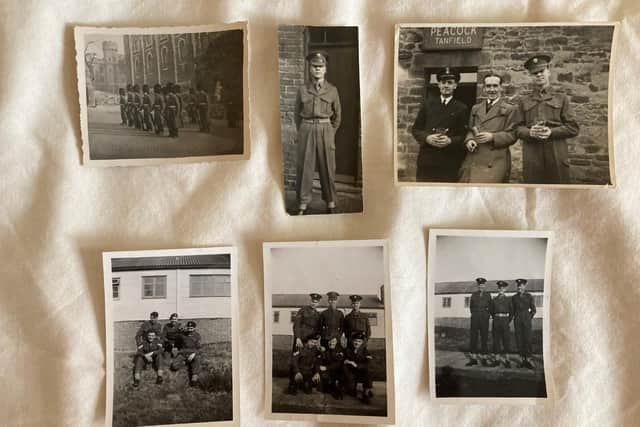 Pictures from Roy's time in the Armed Forces.