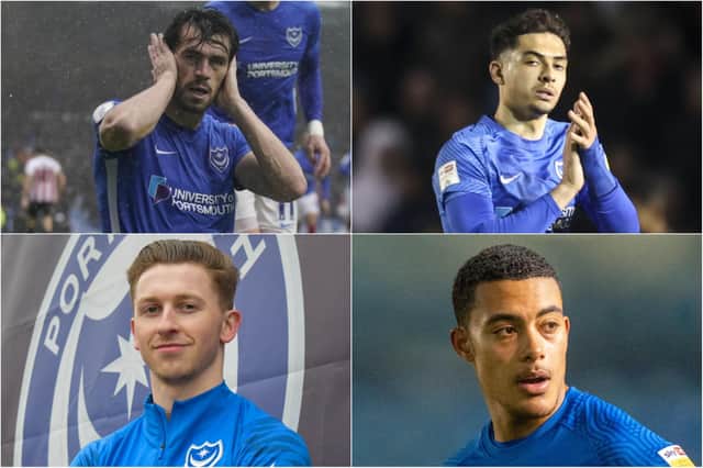 There were a number of ins and outs in January for Pompey.