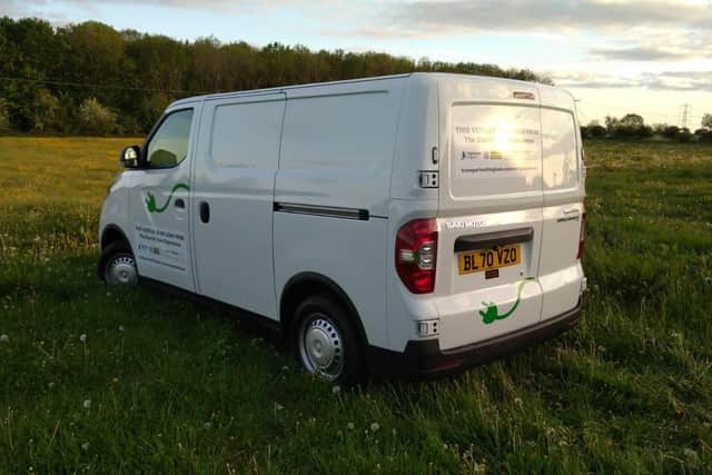 AW Lymn is trialing Nottingham City Council's electric van experience