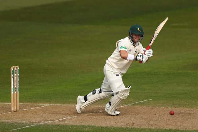 Ben Duckett made 150 in the first innings as Notts posted 422 all out.