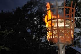 A Jubilee beacon was lit at Bulwell Bogs