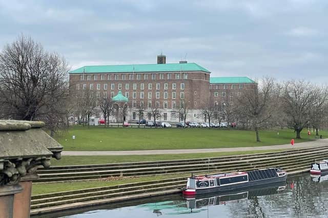 People can have their say now on the future for County Hall. Photo: Other