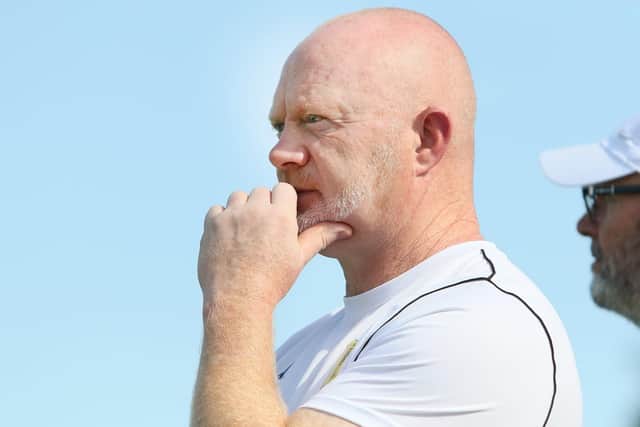Hucknall Town manager Andy Ingle