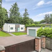 Newstead Abbey Park houses this unusual but attractive two-bedroom bungalow, which is on the market for £750,000 with Hucknall estate agents Holden Copley.