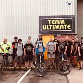 The Team Ultimate riders completed the trip from Hucknall to Skegness