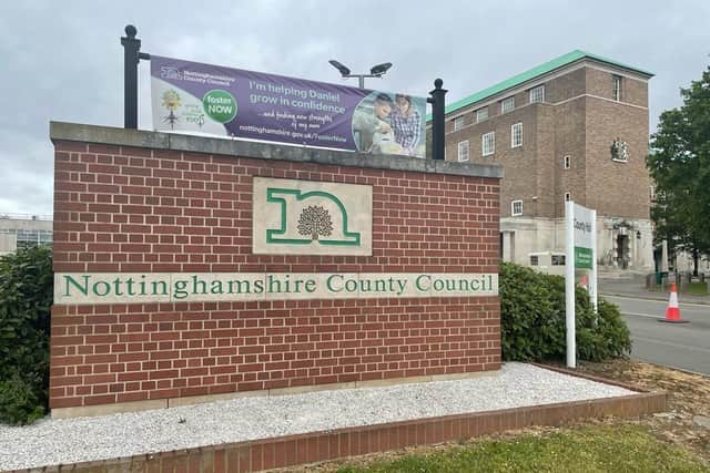 Nottinghamshire Council's County Hall headquarters in West Bridgford. (Photo by: Local Democracy Reporting Service)