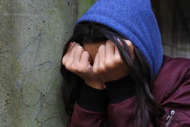 There were 35,000 hospitalisations of young women and girls due to self-harm in 2021-22. (Photo by: Gareth Fuller/PA/Radar)