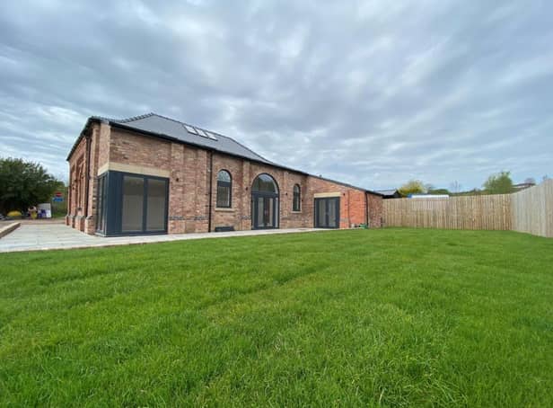 The Old Pumping Station on Warren Avenue in Annesley, which has its origins in the Victorian era and has been tastefully converted into a modern home worth £1 million.