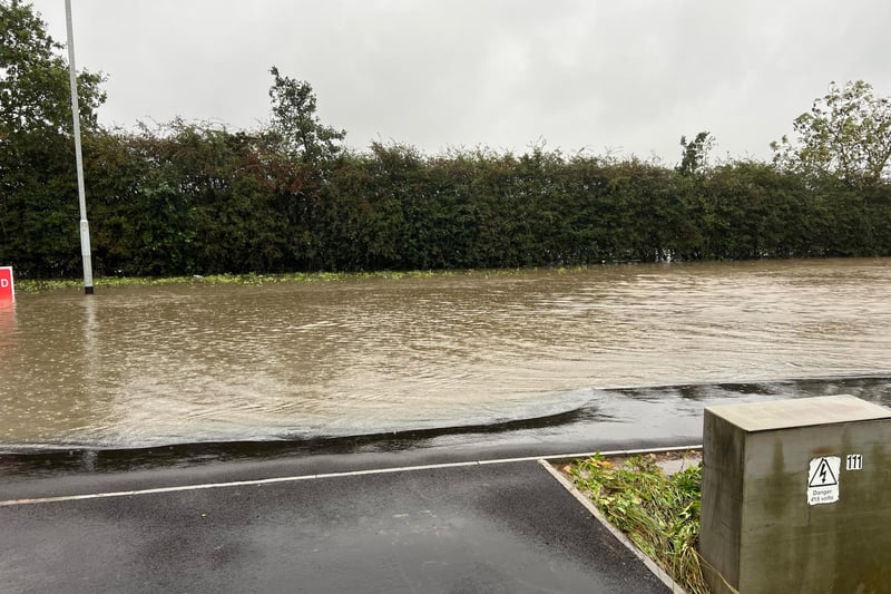 These photos of the A617 Beck Lane were sent to us by Dylan James