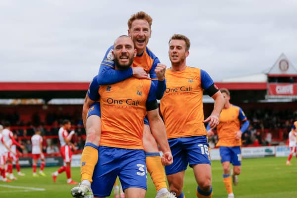 Stags go ahead at Stevenage - Photo by Chris Holloway/The Bigger Picture.media