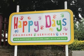 The Happy Days Childcare Services nursery in Hucknall has received a 'Good' rating from the education watchdog, Ofsted