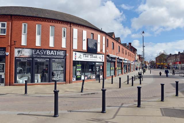 Shops in Hucknall town centre have re-opened following the latest lockdown easing measure