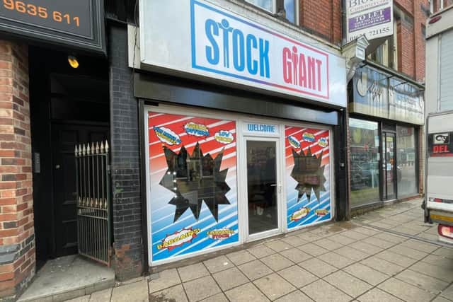 Stock Giant has opened a new store on Hucknall High Street