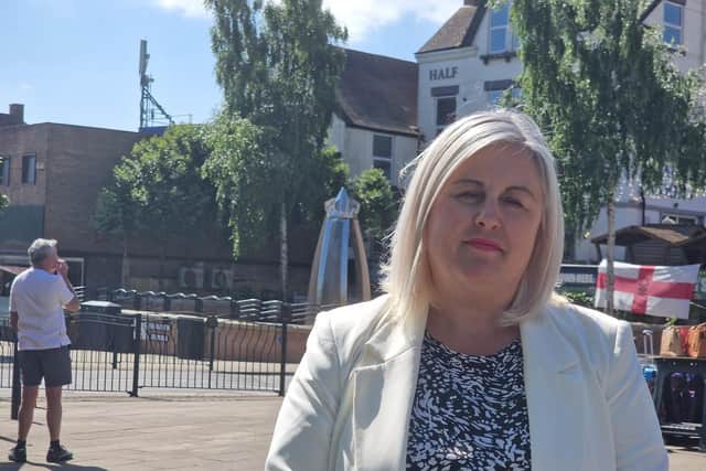 Hucknall MP Michelle Welsh says the fight is not over for Whyburn. Photo: Submitted