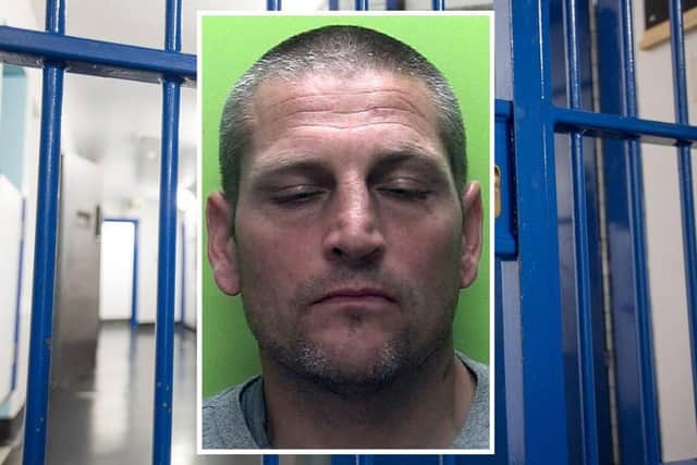 Philip Edwards has been jailed for two years for a string of burglaries. Photo: Nottinghamshire Police