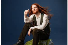 Alasdair Beckett-King is to perform his latest show Nevermore in the area next year (Photo credit: Edward Moore)